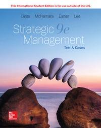 Enlarge image Cover: ISE Strategic Management: Text and Cases - McGraw-Hill Education