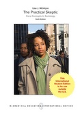 Cover: The Practical Skeptic: Core Concepts in Sociology - McGraw-Hill Education