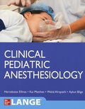 Cover: Clinical Pediatric Anesthesiology (Lange) - McGraw-Hill Education