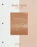 Cover: Study Guide for Use with Fundamentals of Cost Accounting - Irwin/McGraw-Hill