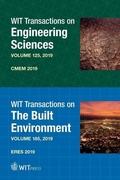 Cover: Computational Methods and Experimental Measurements XIX & Earthquake Resistant Engineering Structures XII - WIT Press