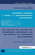 Cover: Do I See Us Like You See Us? Consensus, Agreement, and the Context of Leadership Relationships - Psychology Press Ltd