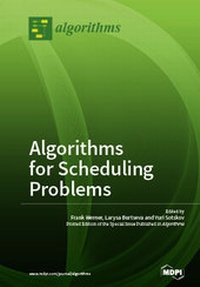 Enlarge image Cover: Algorithms for Scheduling Problems - MDPI