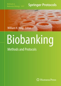 Enlarge image Cover: Biobanking - Humana Press Inc.