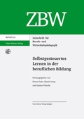 Cover: Selbstgesteuertes Lernen in der beruflichen Bildung - Franz Steiner Verlag