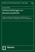 Cover: Fehlvorstellungen im Markenstrafrecht - Nomos
