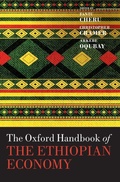 Cover: The Oxford Handbook of the Ethiopian Economy - Oxford University Press