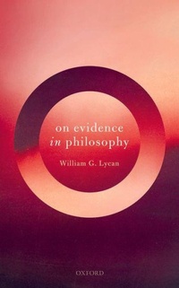 Enlarge image Cover: On Evidence in Philosophy - Oxford University Press