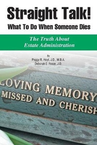 Enlarge image Cover: Straight Talk! What to Do When Someone Dies - Legacy Planning Partners, LLC