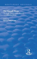 Cover: Revival: The Vercelli Book (1932) - Routledge