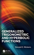 Cover: Generalized Trigonometric and Hyperbolic Functions - CRC Press