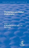 Cover: Revival: Contemporary Indian Philosophy (1936) - Routledge