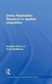 Enlarge image Cover: Doing Replication Research in Applied Linguistics - Routledge