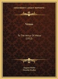 Cover: Venus - Kessinger Publishing