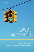 Cover: Law as an Artifact - OUP eBook