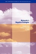 Cover: Nietzsche's Negative Ecologies - Townsend Center For The Humanities
