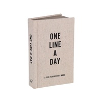 Enlarge image Cover: Canvas One Line a Day - Chronicle Books