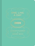 Cover: One Line a Day 2020 12-Month Planner - Chronicle Books