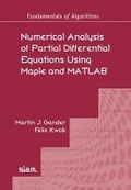 Cover: Numerical Analysis of Partial Differential Equations Using Maple and MATLAB - Society for Industrial & Applied Mathematics,U.S.