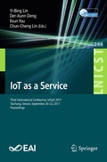 Cover: IoT as a Service - Springer