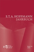 Cover: E.T.A. Hoffmann-Jahrbuch 2018 - Erich Schmidt Verlag