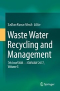 Cover: Waste Water Recycling and Management - Springer