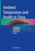 Cover: Ambient Temperature and Health in China - Springer