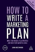 Cover: How to Write a Marketing Plan - Kogan Page Ltd