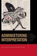 Cover: Administering Interpretation - Fordham University Press