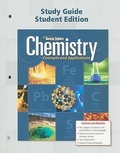 Cover: Chemistry: Concepts & Applications, Study Guide, Student Edition - McGraw-Hill Inc.,US