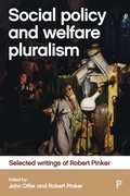 Cover: Social Policy and Welfare Pluralism - Policy Press