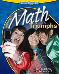 Enlarge image Cover: Math Triumphs--Foundations for Algebra 1 - McGraw-Hill Inc.,US