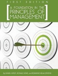Enlarge image Cover: A Foundation in the Principles of Management - Cognella Academic Publishing