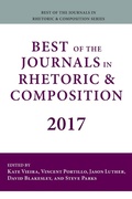 Cover: Best of the Journals in Rhetoric and Composition 2017 - Parlor Press