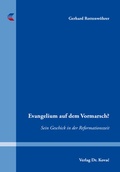 Cover: Evangelium auf dem Vormarsch? - Kovac, Dr. Verlag