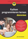 Cover: Python programmieren lernen f&uuml;r Dummies - Wiley-VCH