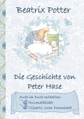 Cover: Die Geschichte von Peter Hase (inklusive Ausmalbilder und Cliparts zum Download) - Books on Demand