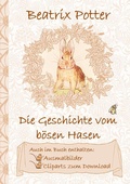 Cover: Die Geschichte vom b&ouml;sen Hasen (inklusive Ausmalbilder und Cliparts zum Download) - Books on Demand