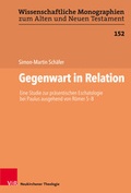 Cover: Gegenwart in Relation - Vandenhoeck & Ruprecht