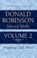 Cover: Donald Robinson. Selected Works: Preaching God's Word v.2 - Australian Church Record