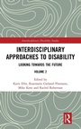 Cover: Interdisciplinary Approaches to Disability - Routledge