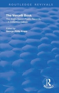 Cover: Revival: The Vercelli Book (1932) - Routledge