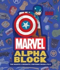 Cover: Marvel Alphablock (An Abrams Block Book) - Abrams Appleseed