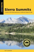 Cover: Sierra Summits - Falcon Press Publishing