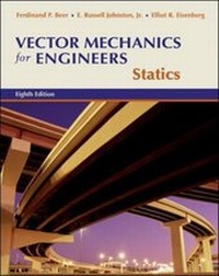 Enlarge image Cover: Vector Mechanics for Engineers: Statics - McGraw-Hill Professional