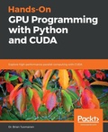 Cover: Hands-On GPU Programming with Python and CUDA - Packt Publishing