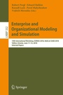 Cover: Enterprise and Organizational Modeling and Simulation - Springer
