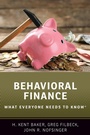 Cover: Behavioral Finance - Oxford University Press Inc