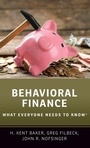 Cover: Behavioral Finance - Oxford University Press Inc