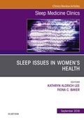 Cover: Sleep Issues in Women's Health, An Issue of Sleep Medicine Clinics - Elsevier